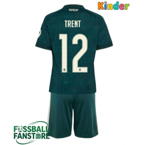 Real Madrid Alexander-Arnold #12 Replik Auswärtstrikot Kinder 2026-27 Kurzarm (+ Kurze Hosen)